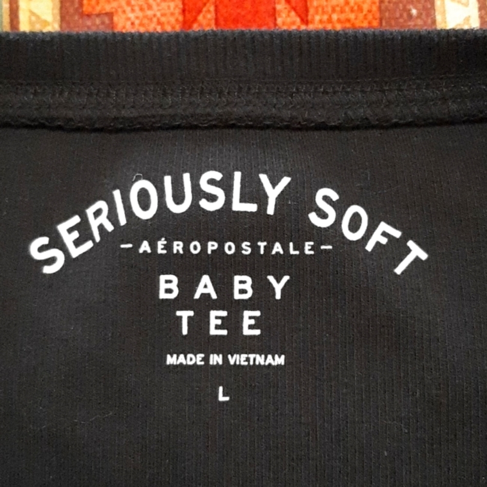 Aeropostale Seriously Soft Baby Tee L - Picture 4 of 5